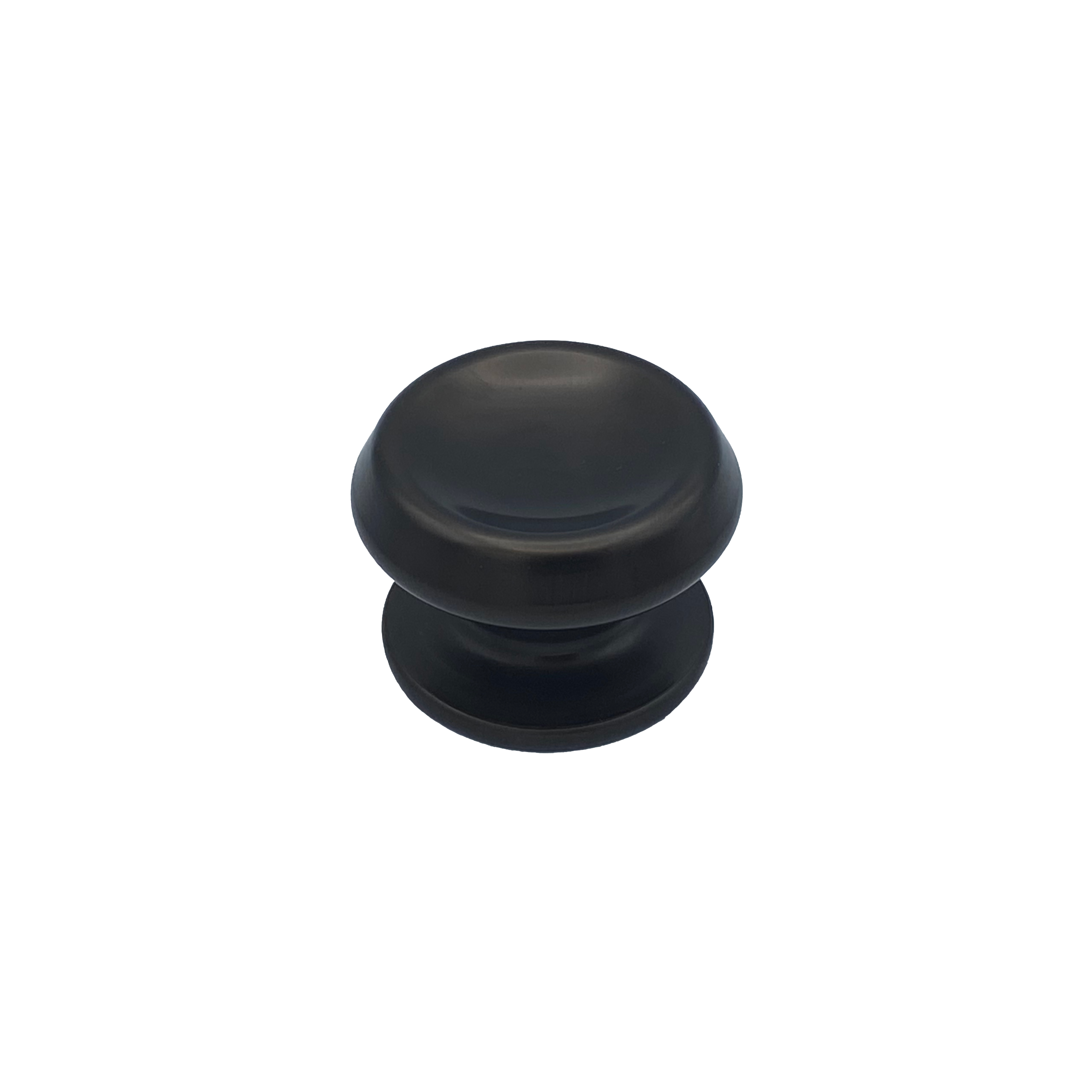 Pomo fijo de puerta, lote de 6, d: 80 mm, aluminio, fijación rápida
