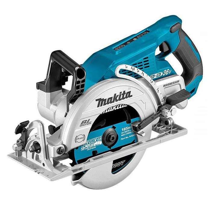 Sierra circular 36v (2x18v) lxt ø185mm - Makita - sin batería ni cargador -