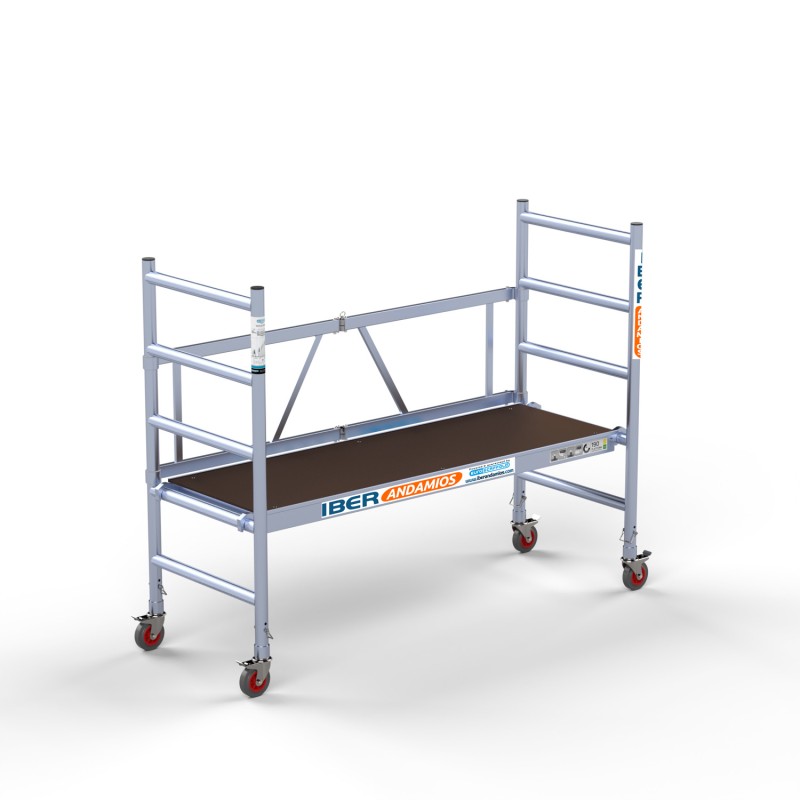Andamio plegable evo 75x190 s/t 3 m altura de trabajo
