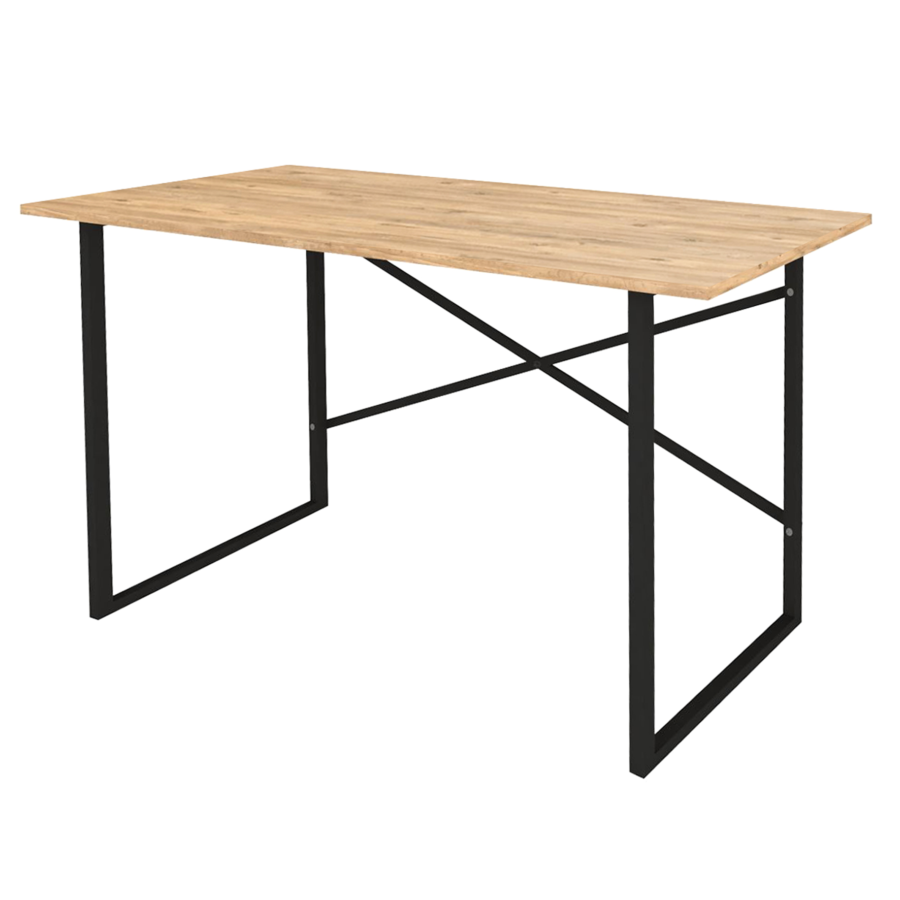 Mesa escritorio base metal 75x120x60 safir