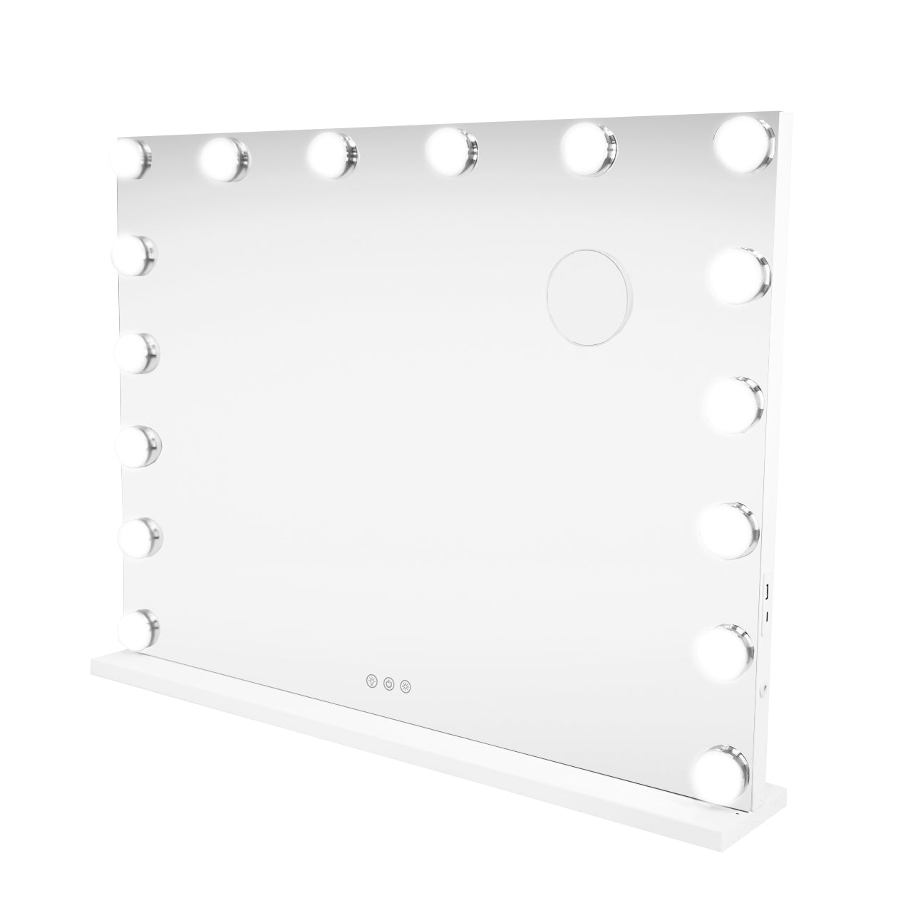 Espejo hollywood con luz LED regulable 80x60cm