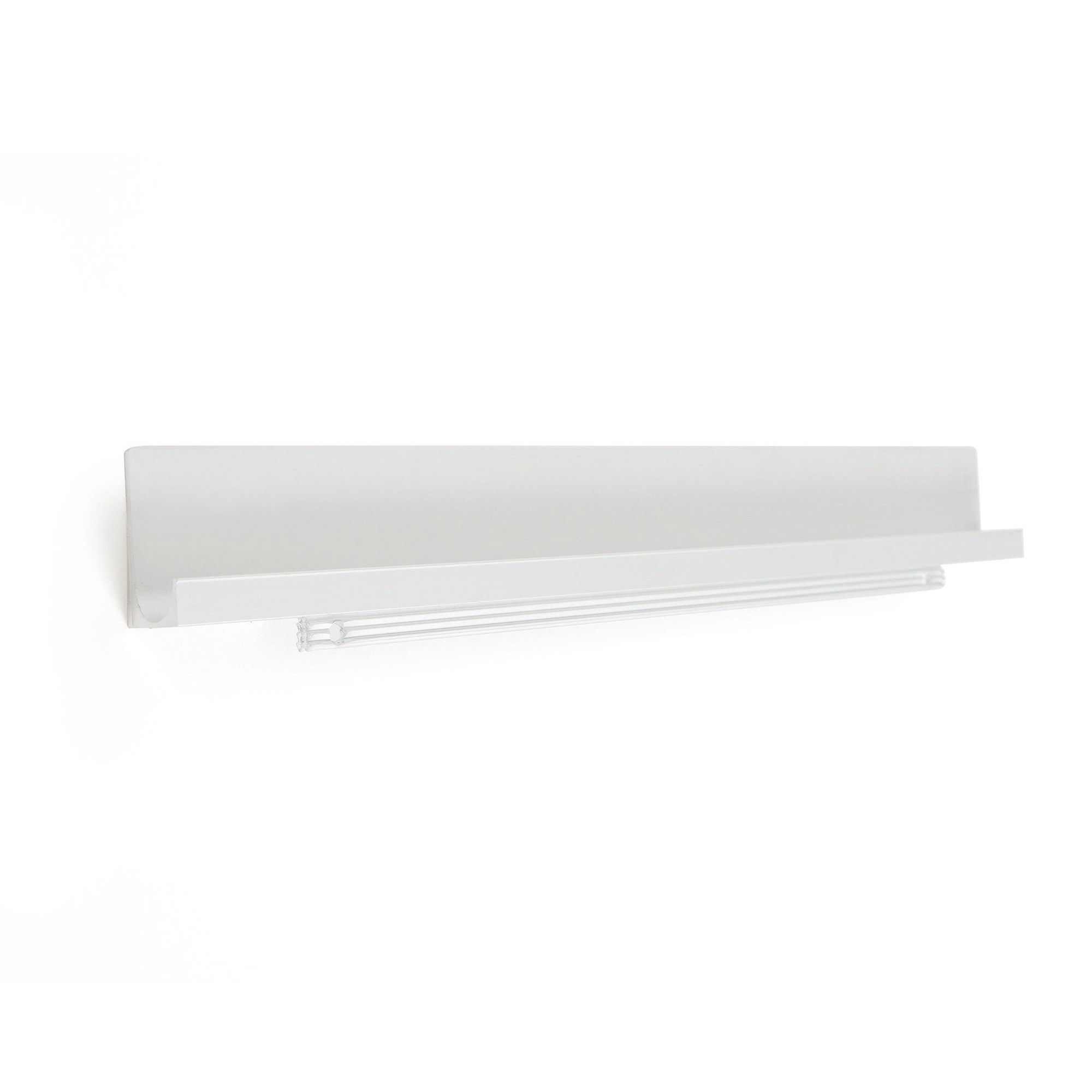 Tirador uñero rei 6120 | 247x43x16 mm | blanco | 25 uds. | aluminio