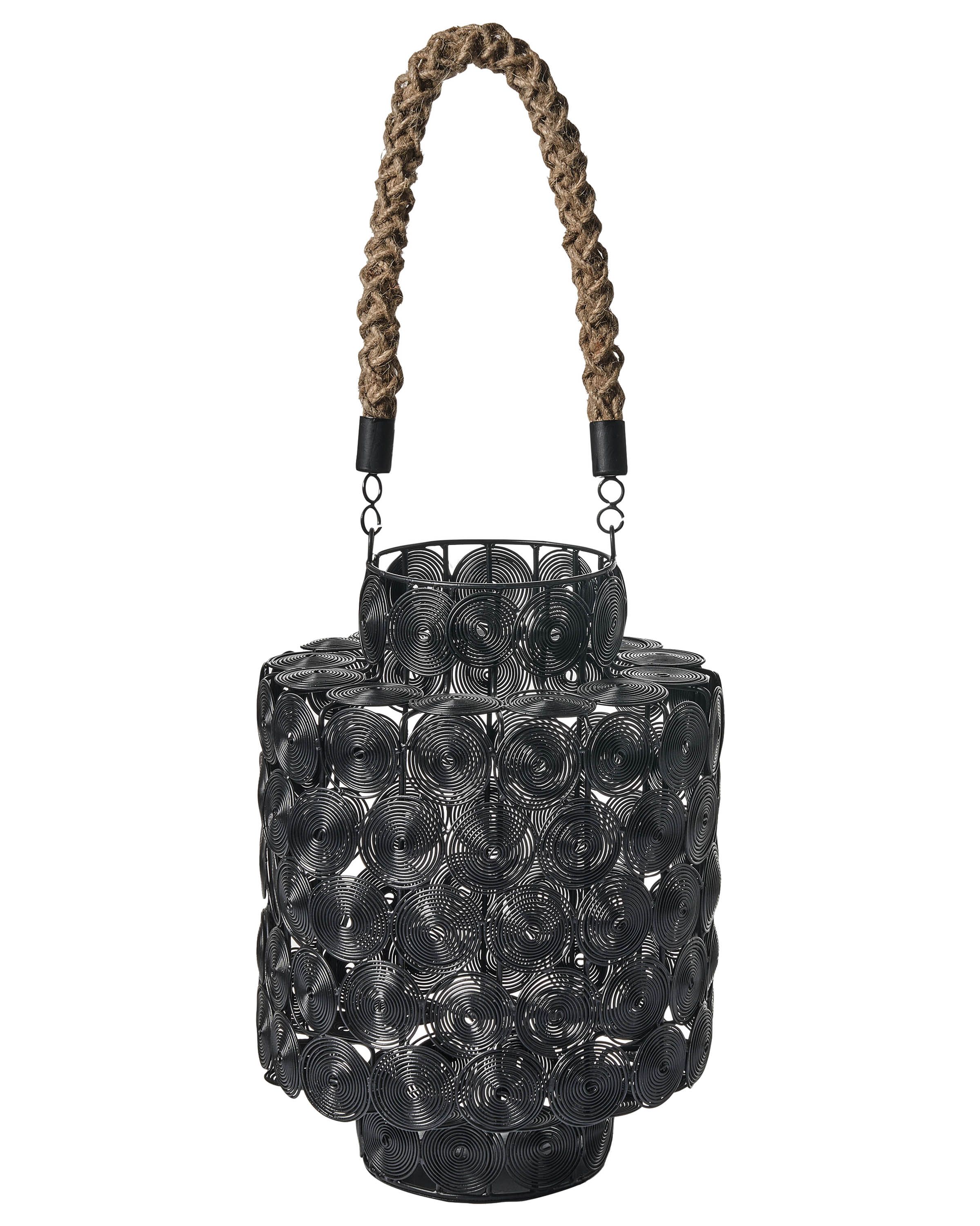 Linterna mmojstir 35 cm metal negro
