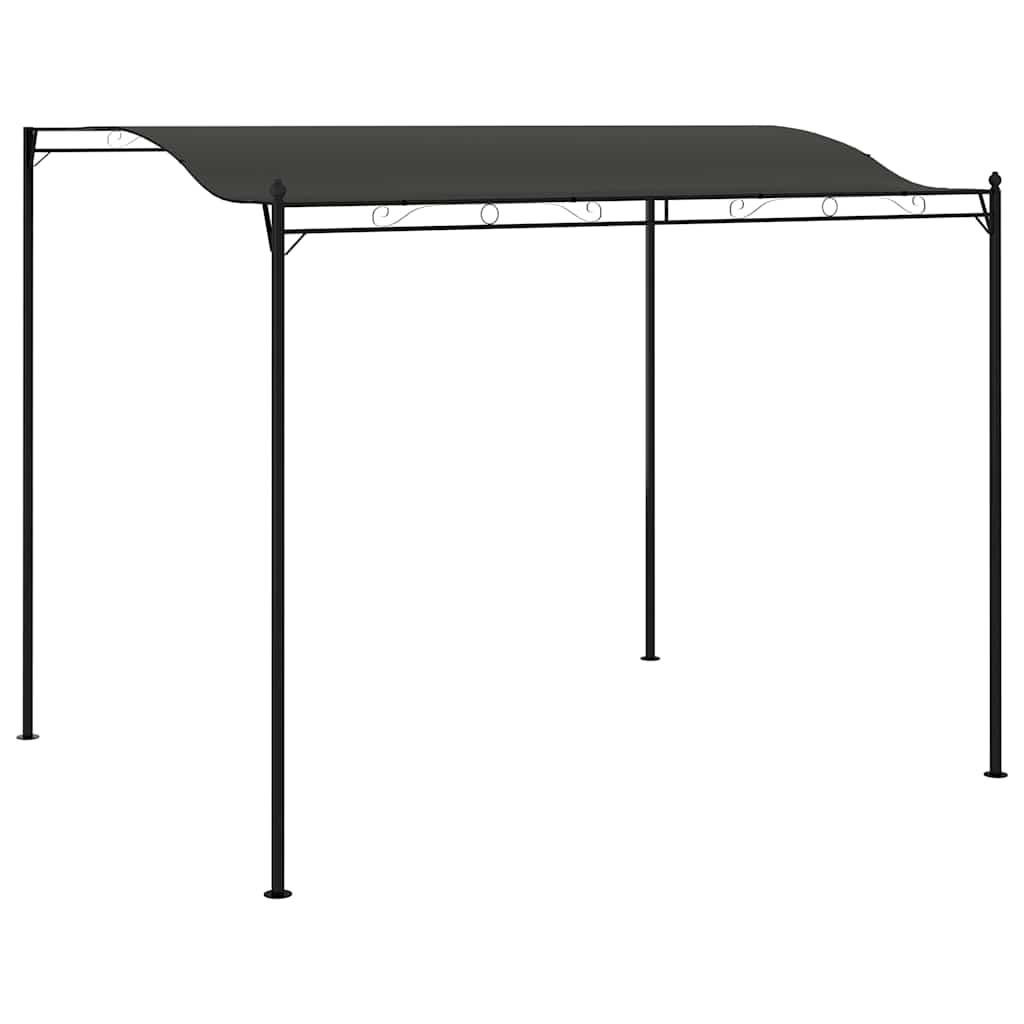 vidaXL toldo parasol gris antracita 3x2,4 cm