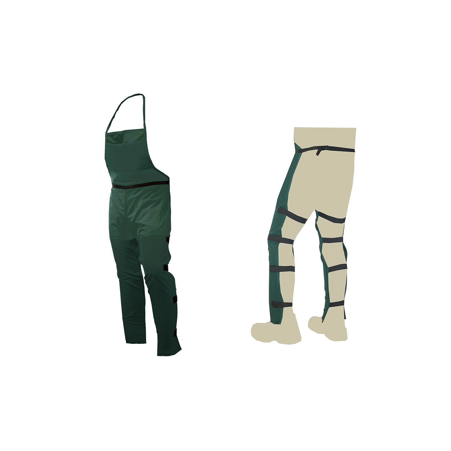 Pattones - peto protector para desbrozadora