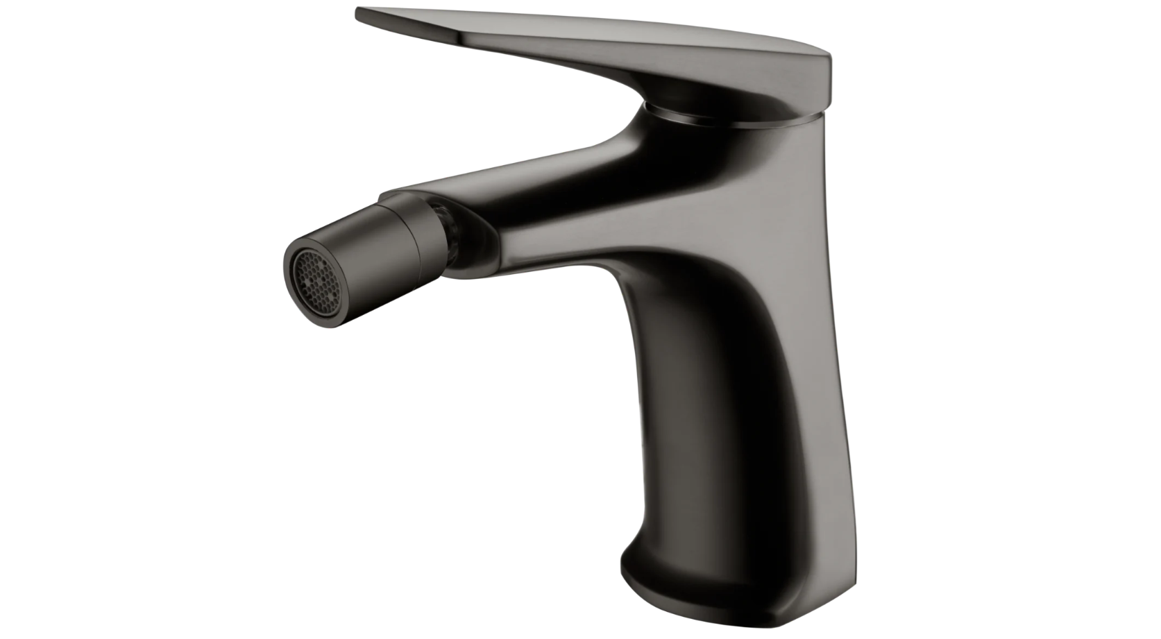Mice- grifo monomando de bidet- mezclador de wc - black gun metal
