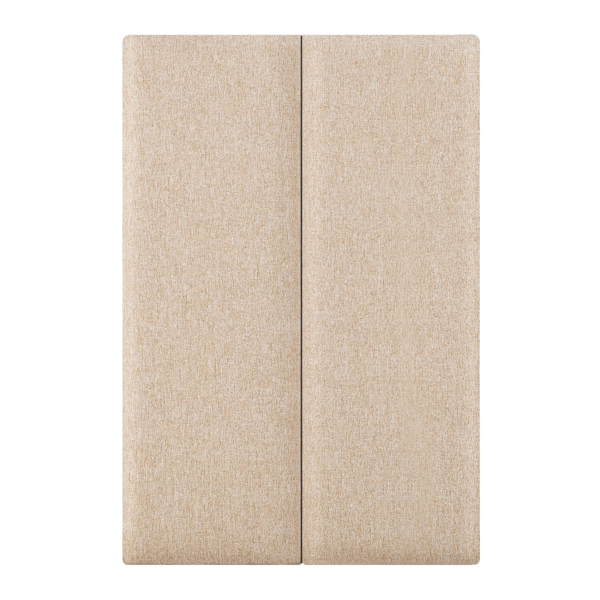 Set de 2 paneles de pared carpino textil 90x30cm - beige [neu.haus]