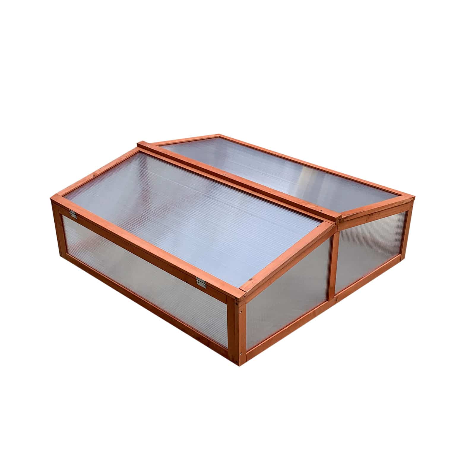Invernadero Gardiun wooden ii 90x82x32 cm en madera y policarbonato