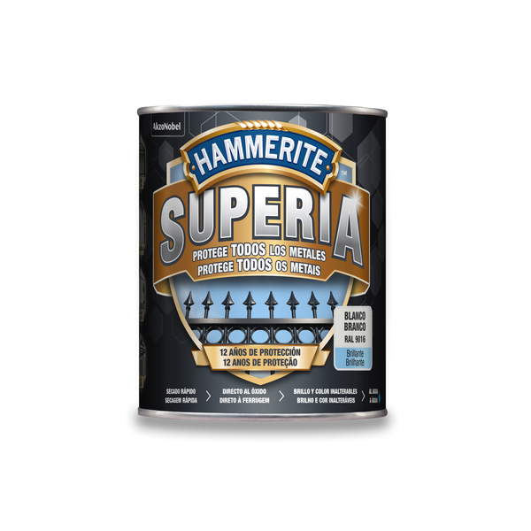 Hammerite superia esmalte antioxidante bte blanco 750 ml