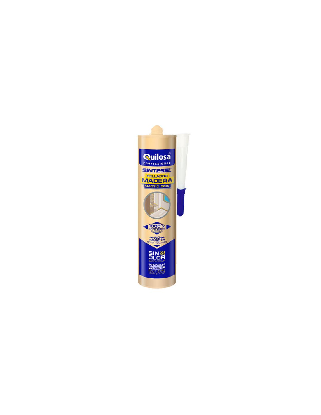 Silicona sintesel madera 300 ml (pino)