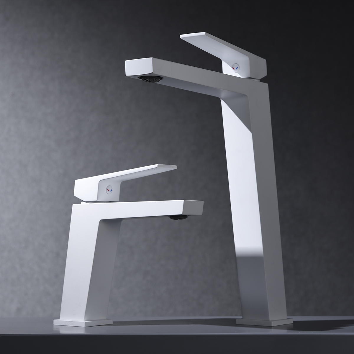 Grifo de lavabo alto art blanco mate [ imex® ]
