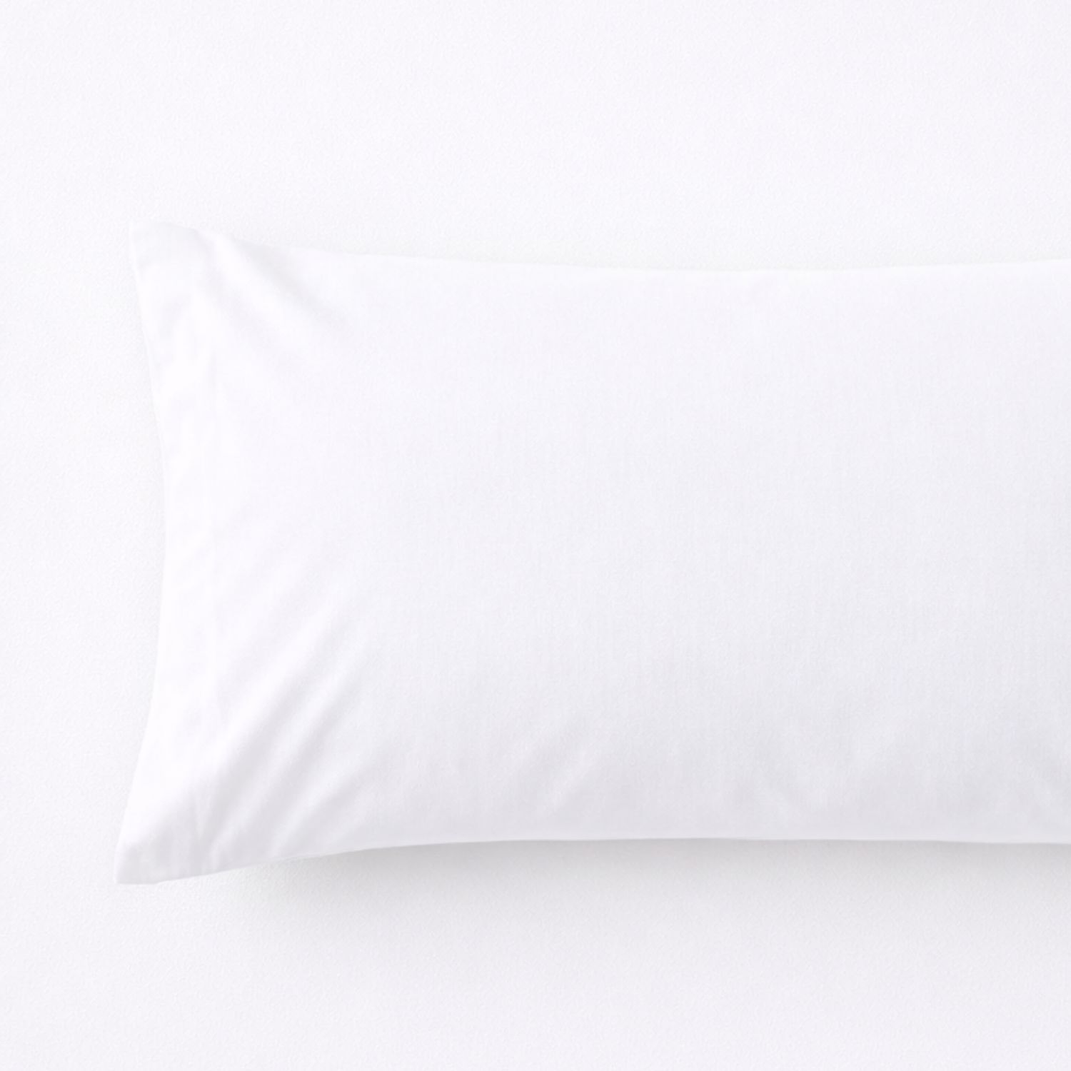 Funda almohada blanco 135cm - 100% algodón - donegal collections