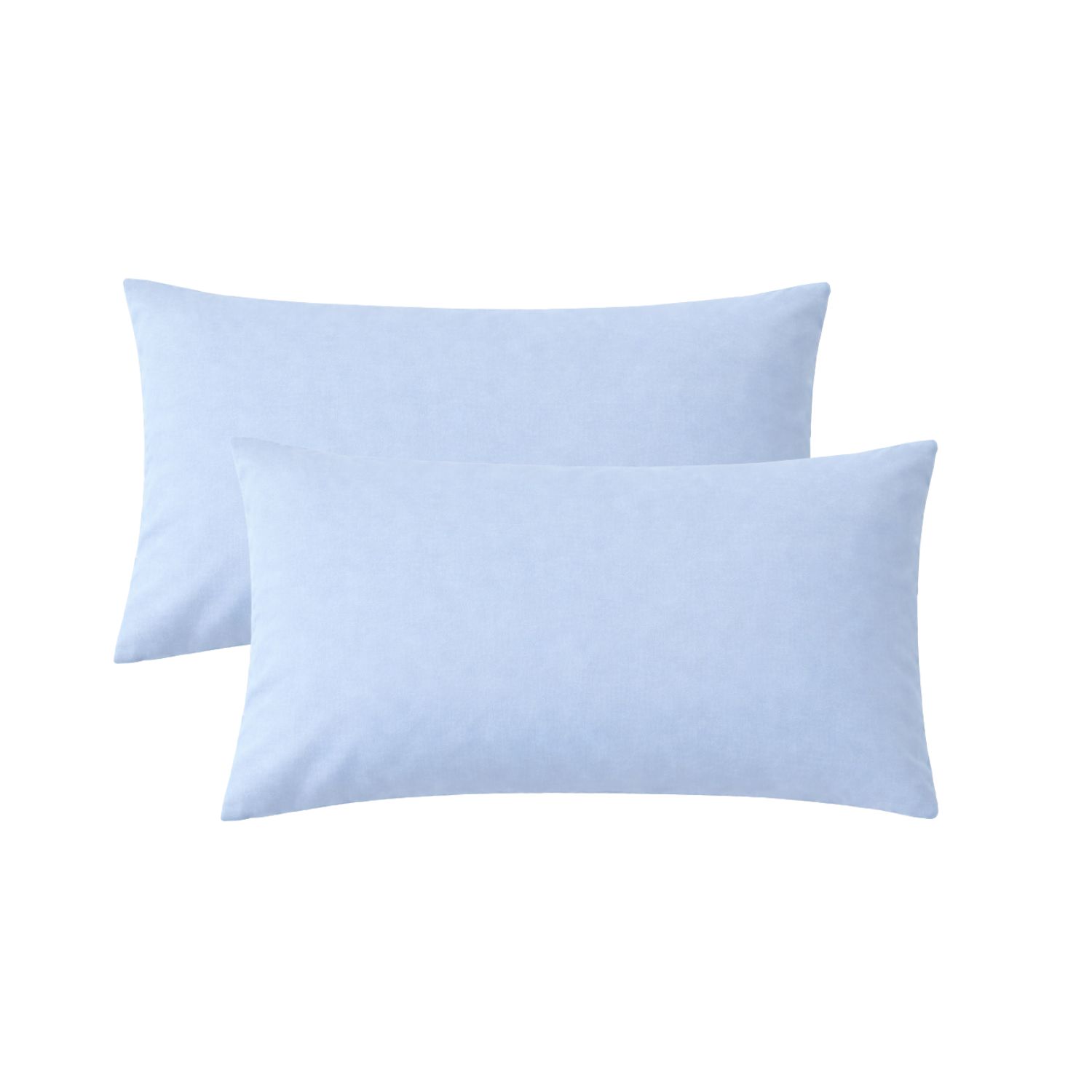 Pack 2 fundas almohada azul 75cm - 100% algodón - donegal collections