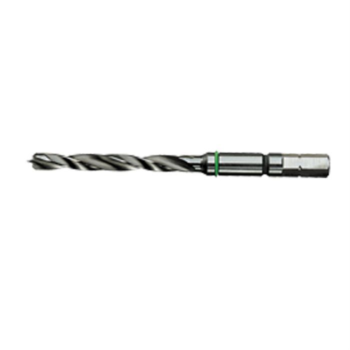 Broca para madera - festool - d 5 - acero reforzado - punta centradora - 2