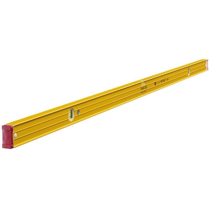 Nivel de burbuja stabila tipo 96-2 frascos - m 183cm - imán de tierras rara