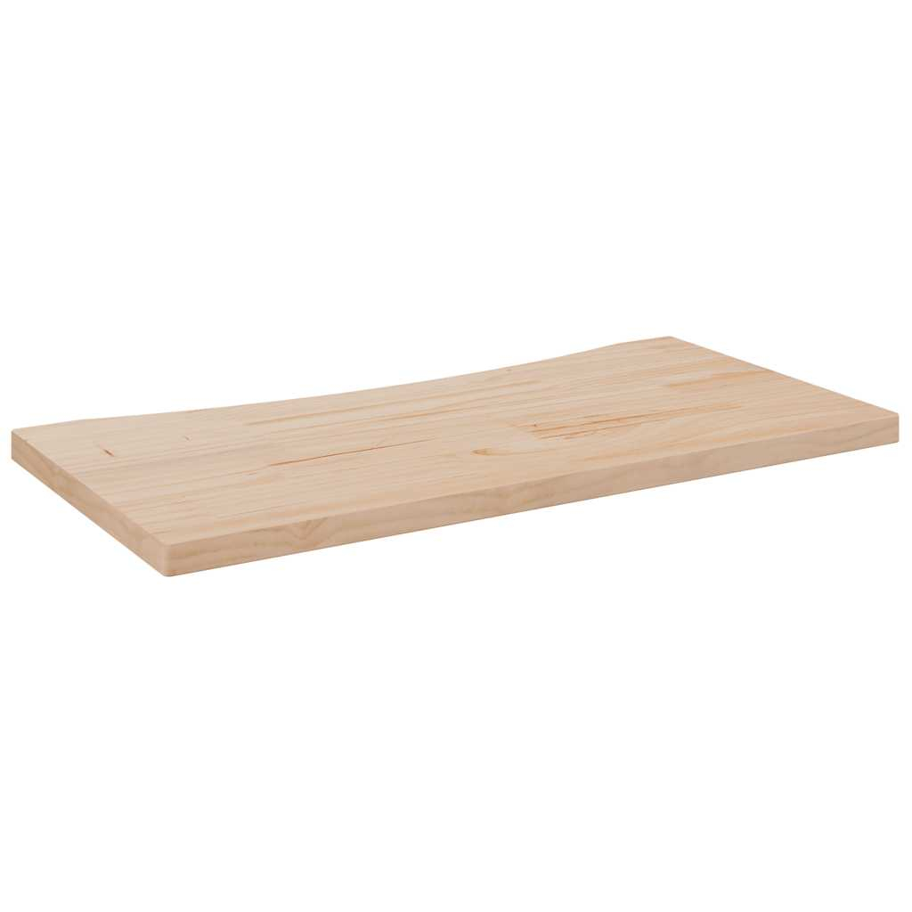 vidaXL tablero de escritorio madera maciza de pino 80x40x2,5 cm