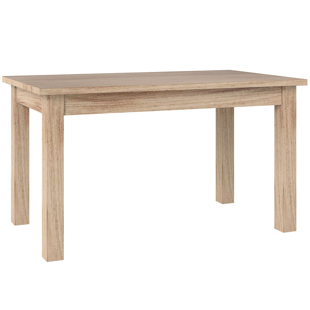 Mesa de comedor 140x80x78 cm mdf color marrón Homcom