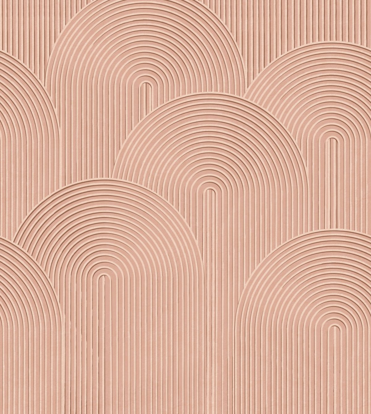 Estahome fotomural diseño 3d rosa terracota 250 x 279 cm