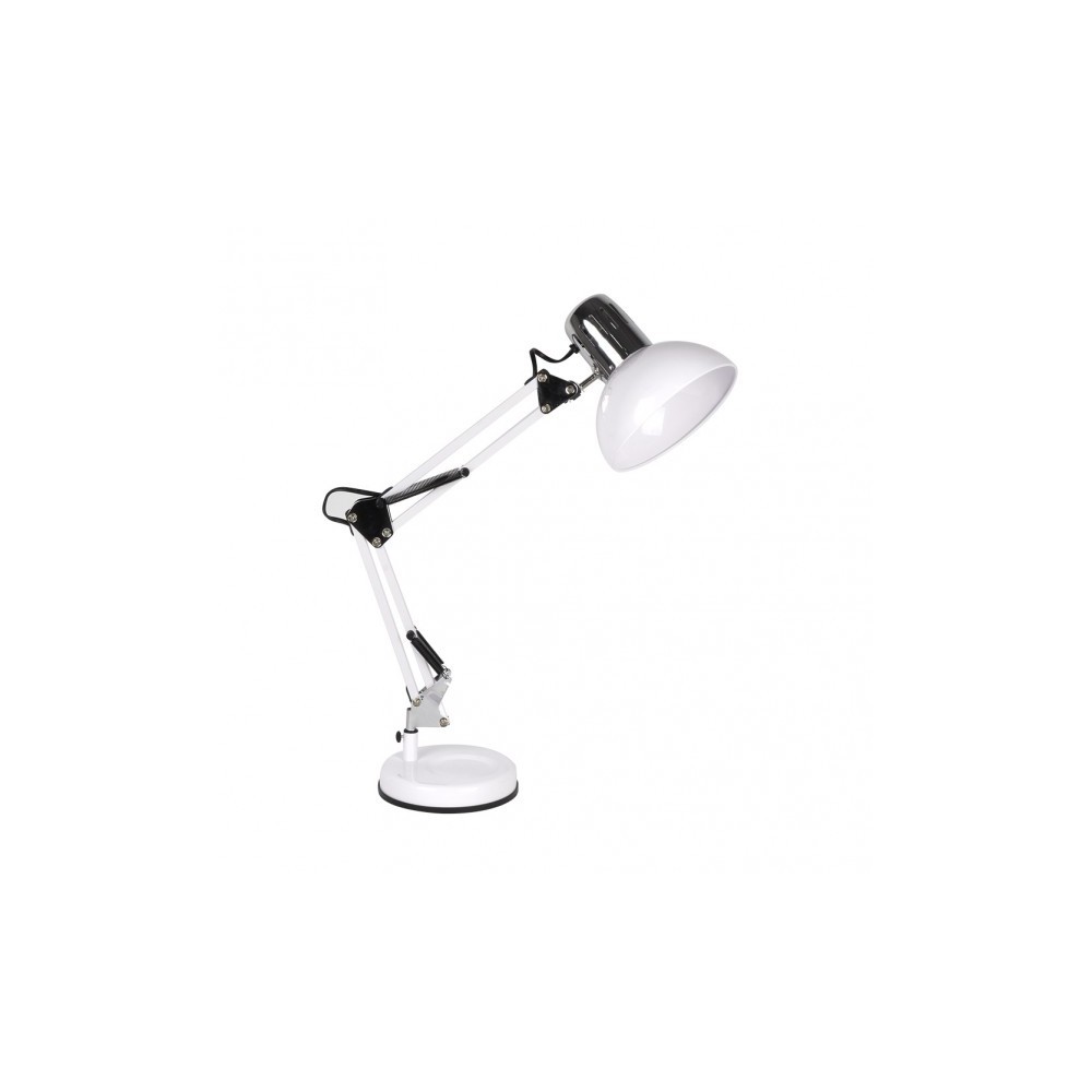Rutilo desk lamp 1xe27 metal white