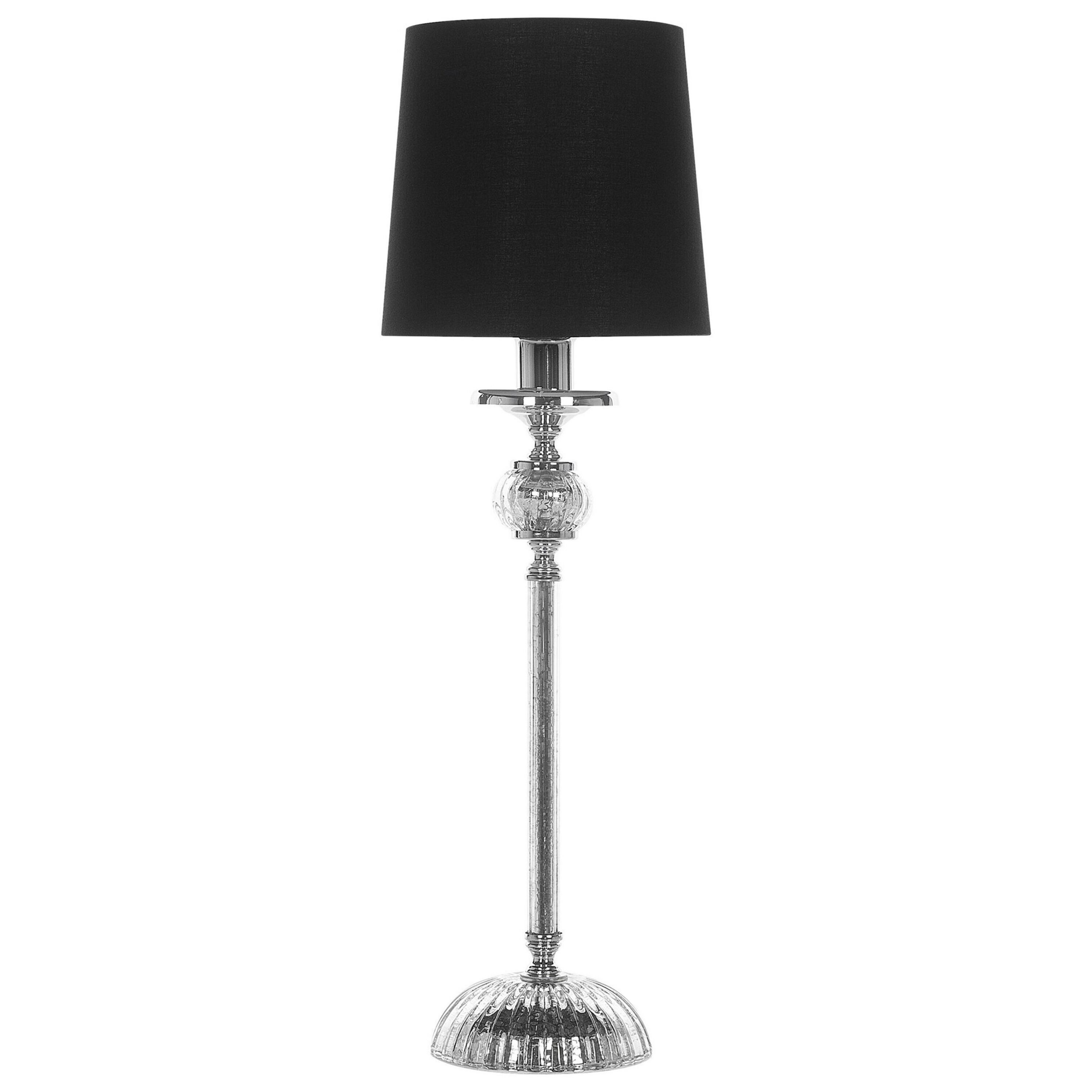 Lámpara de mesa kubena metal negro