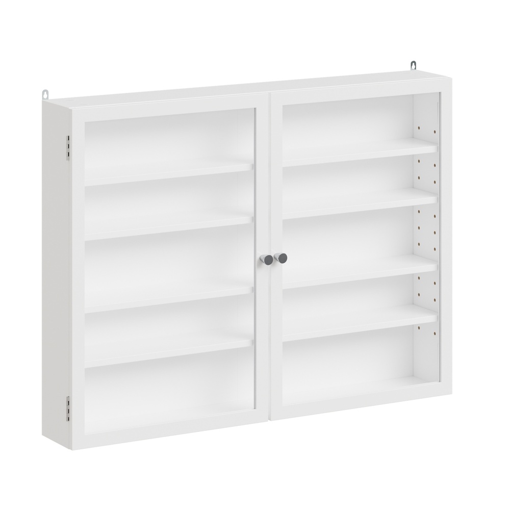 Sobuy armario de pared con puertas blanco