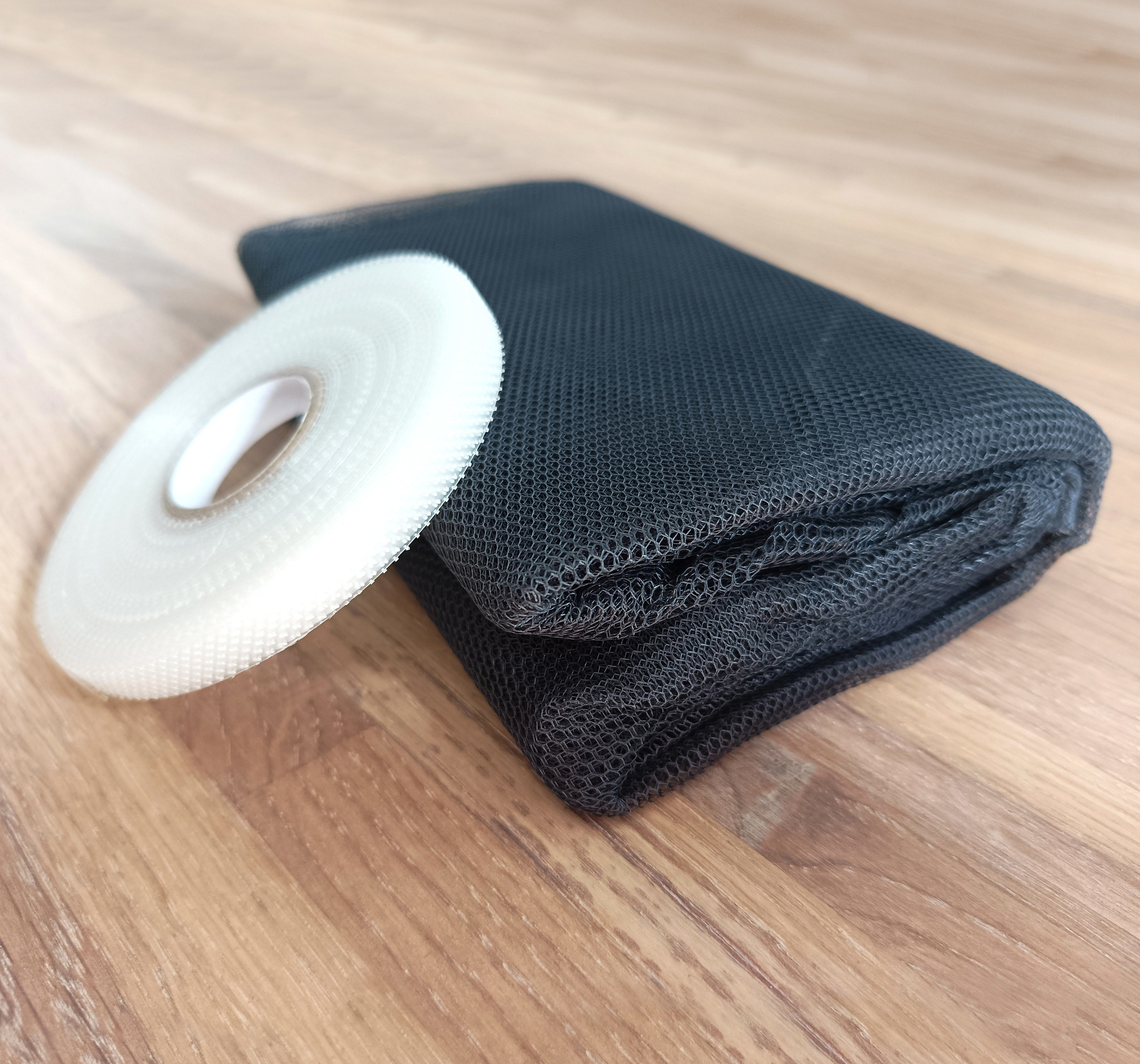 Pack 10 mallas mosquiteras para ventana 100x100 cm - recortable a medida