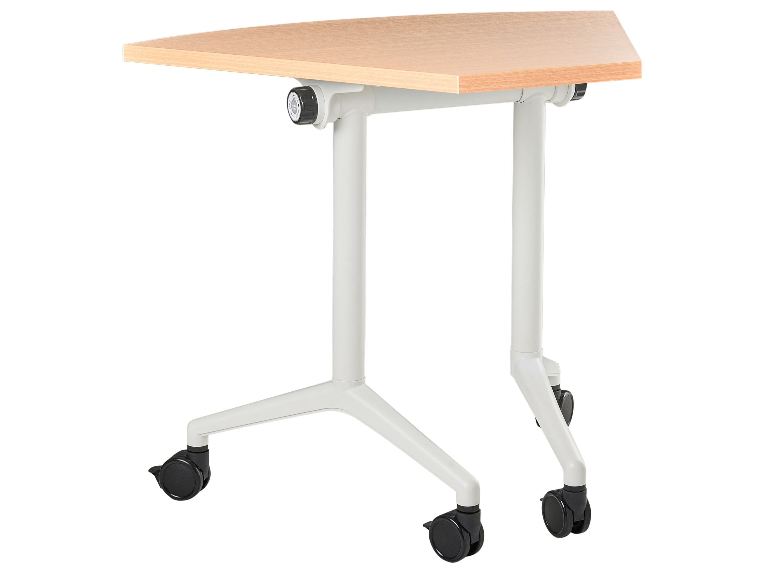 Módulo de escritorio esquinero plegable cavi 90 cm 64 cm marrón