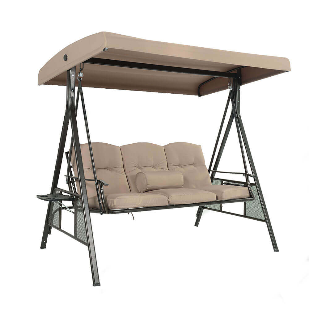 Columpio hollywood home deluxe descanso beige - 115 x 198 cm