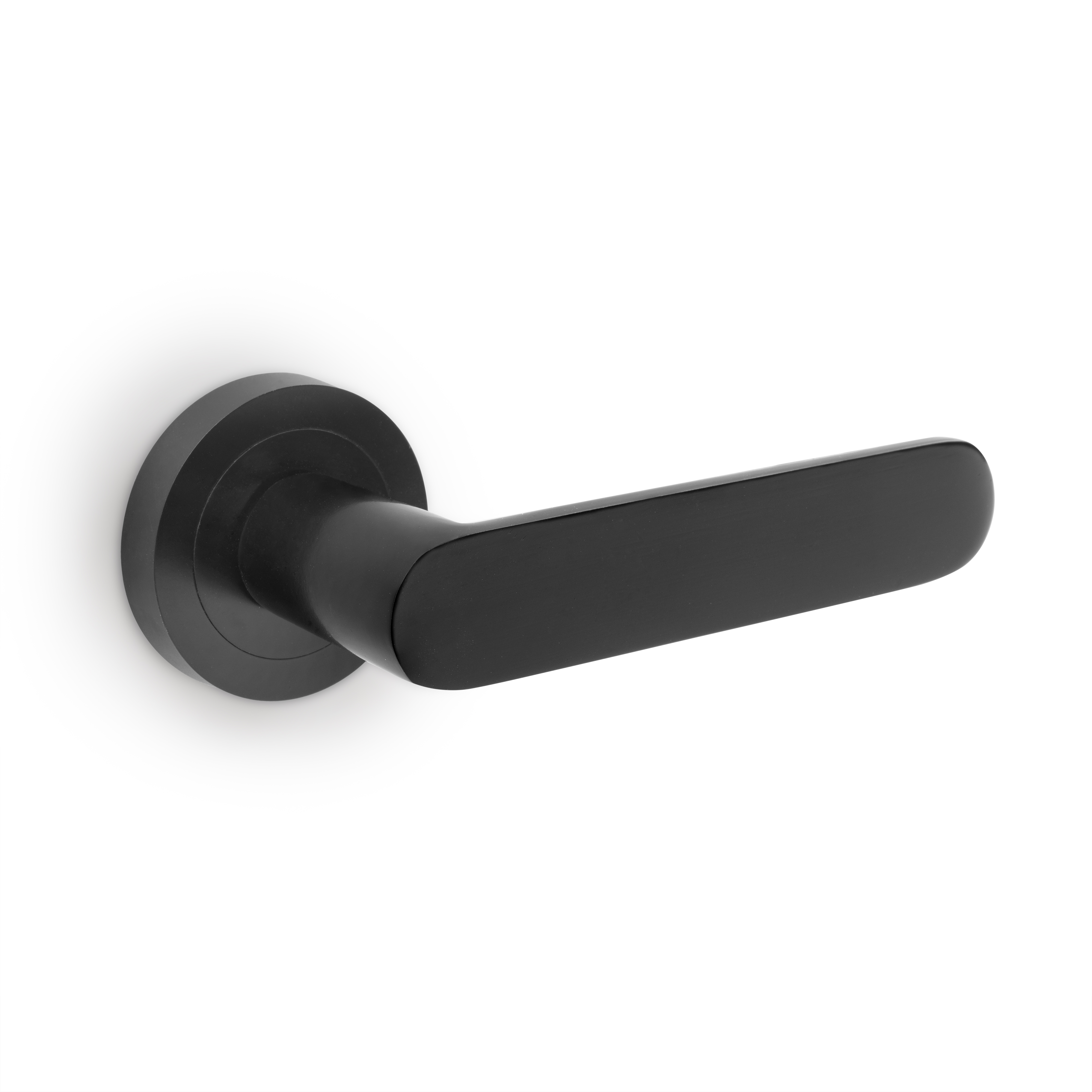 Manivelas de aluminio bunbury con roseta d.50 mm para puertas de