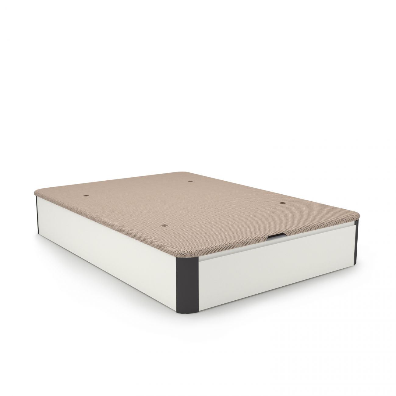 Canapé básico 90-150 cm luxury 3d blanco - grafito