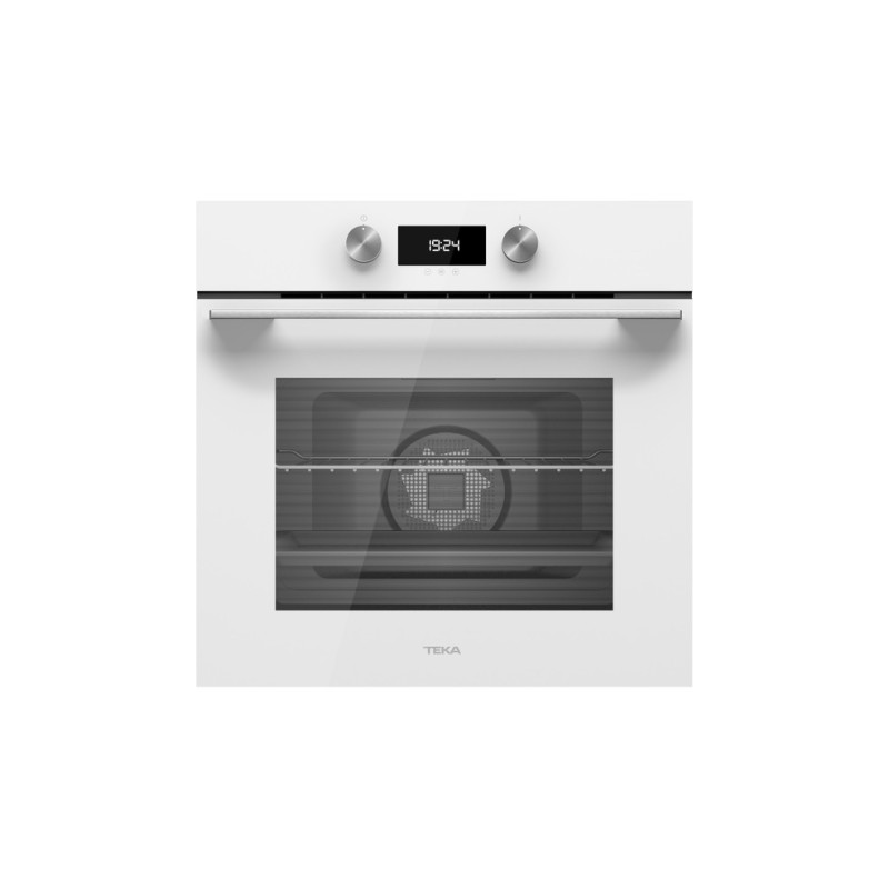 Horno teka hlb 8400 p cristal blanco 5 niveles de cocción