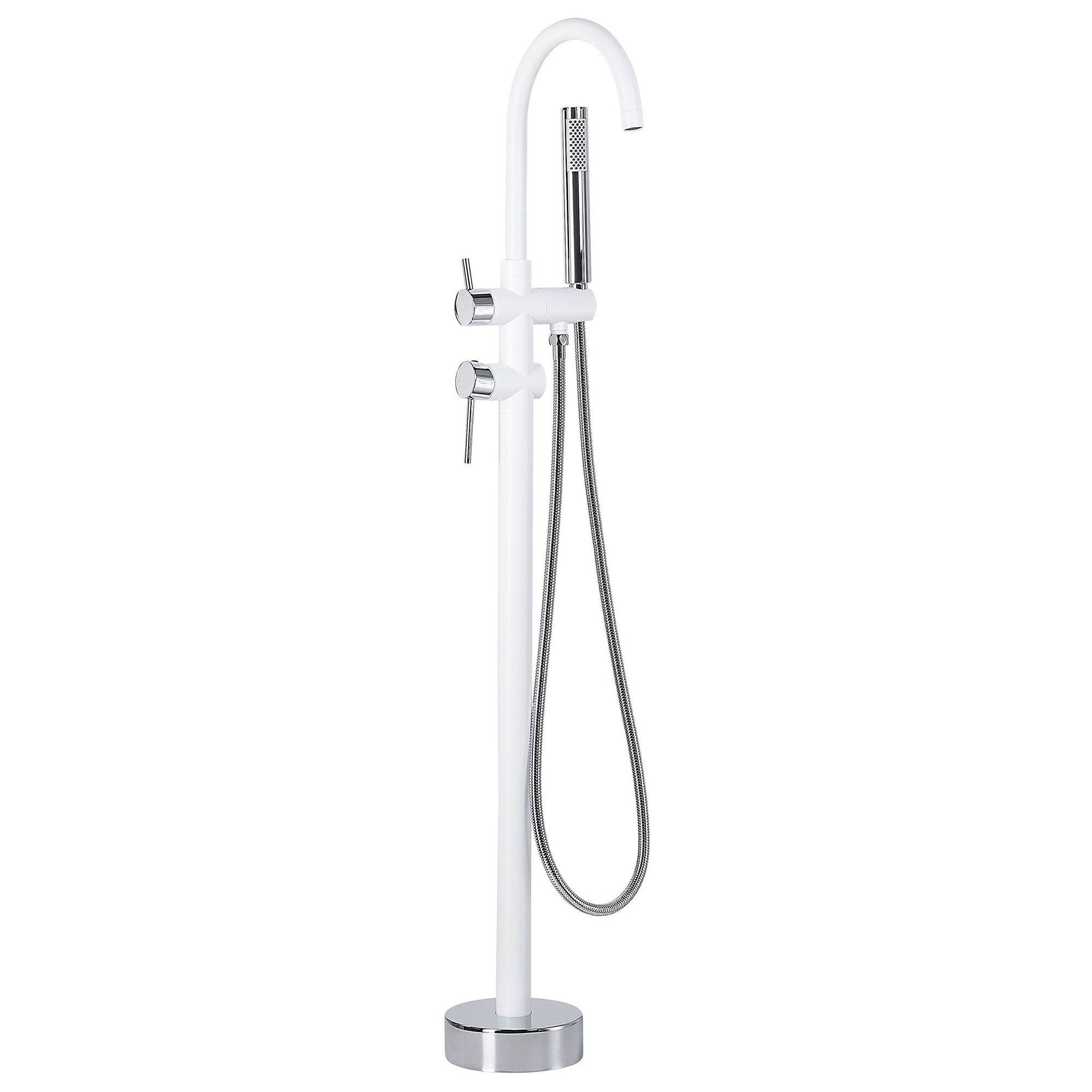 Grifo para bañera independiente tugela blanco/plateado