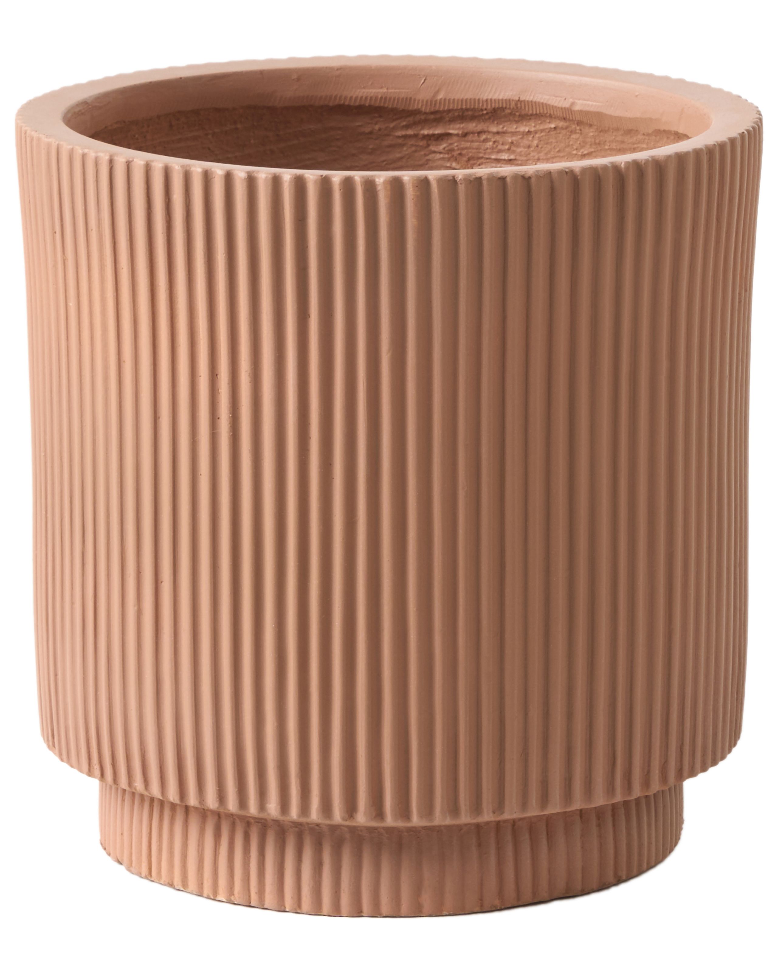 Maceta daria 37 cm marrón
