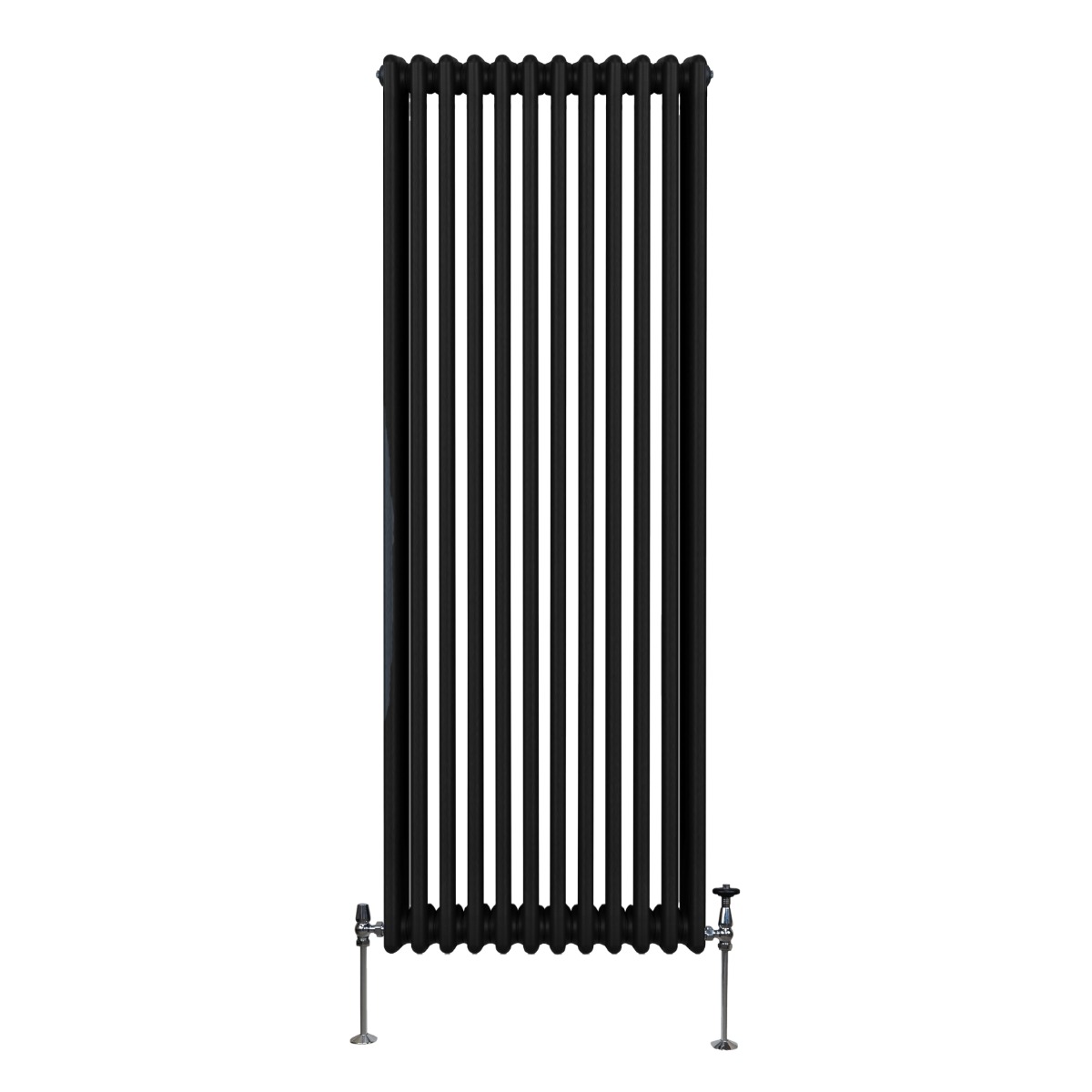 Radiador tradicional vertical de 3 columnas – 1800 x 562mm - negro
