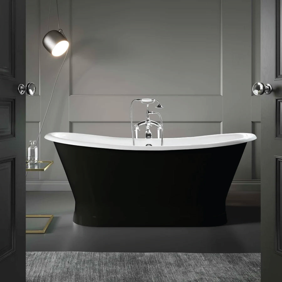 Bañera hierro coventry negra 170 cm