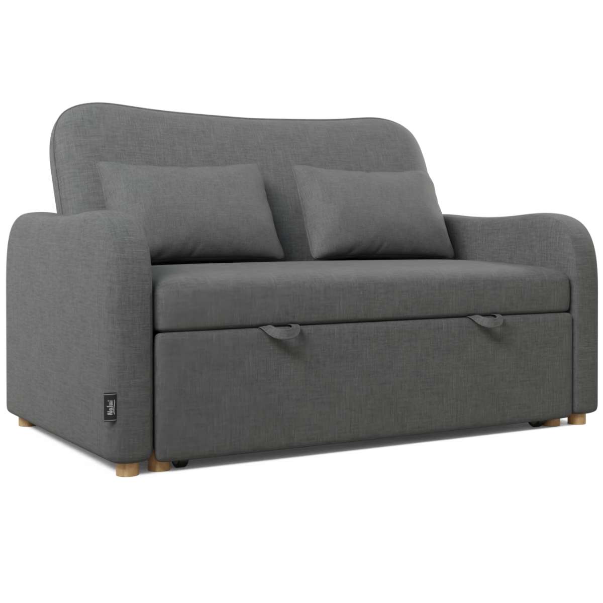 Nalui sofá cama buddy 2 gris marengo