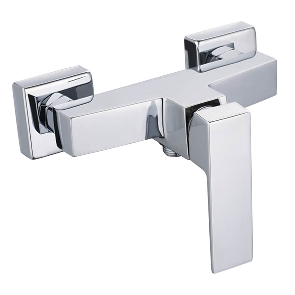 Kibath grifo de ducha monomando verco acabado cromo brillo de latón