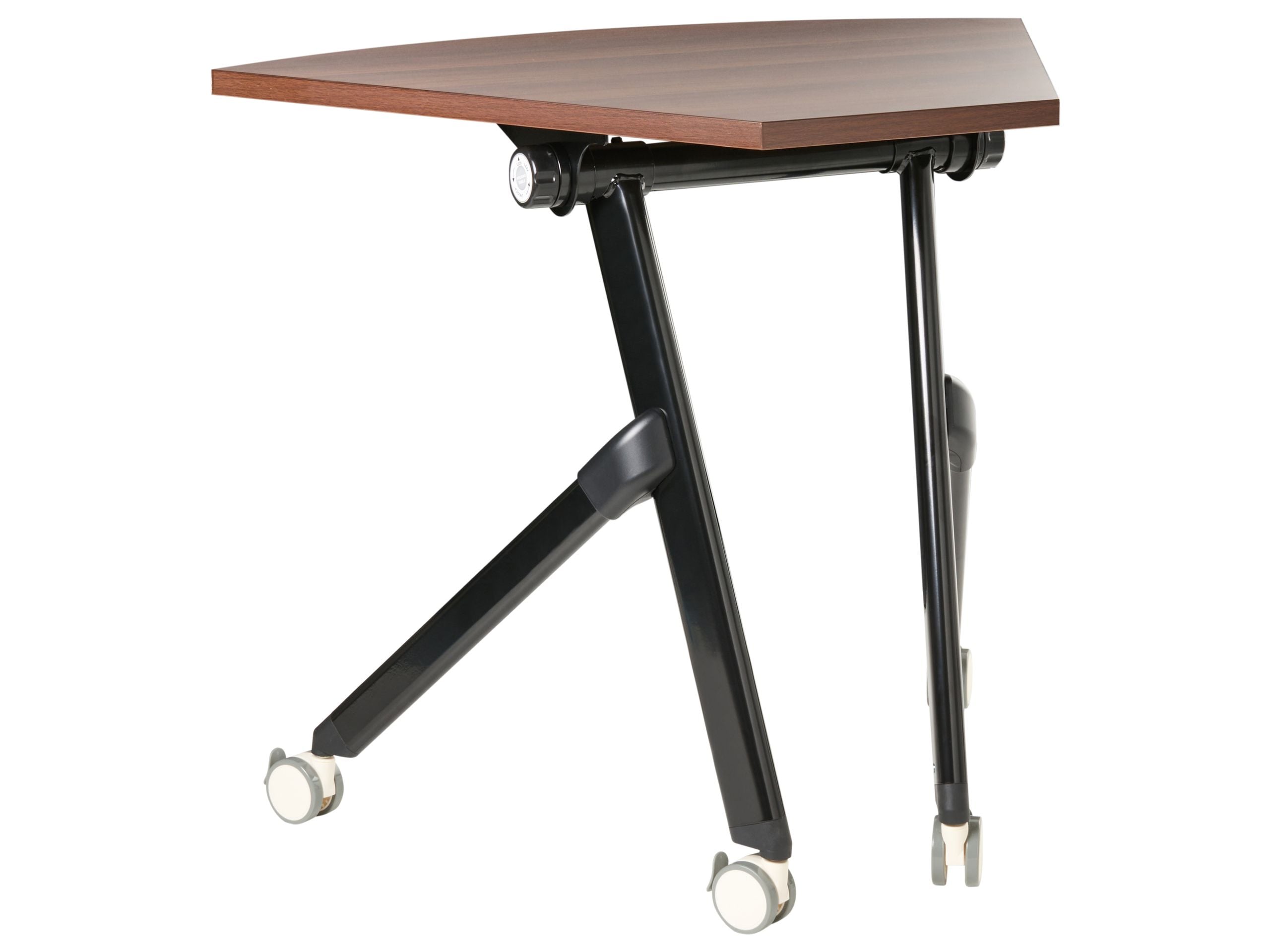 Módulo de escritorio esquinero plegable bendi 90 cm 64 cm marrón oscuro