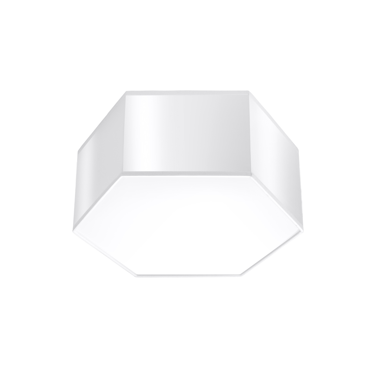 Lámpara de techo sunde 2 blanco cloruro de polivinilo 30.5x13.5x26.5cm
