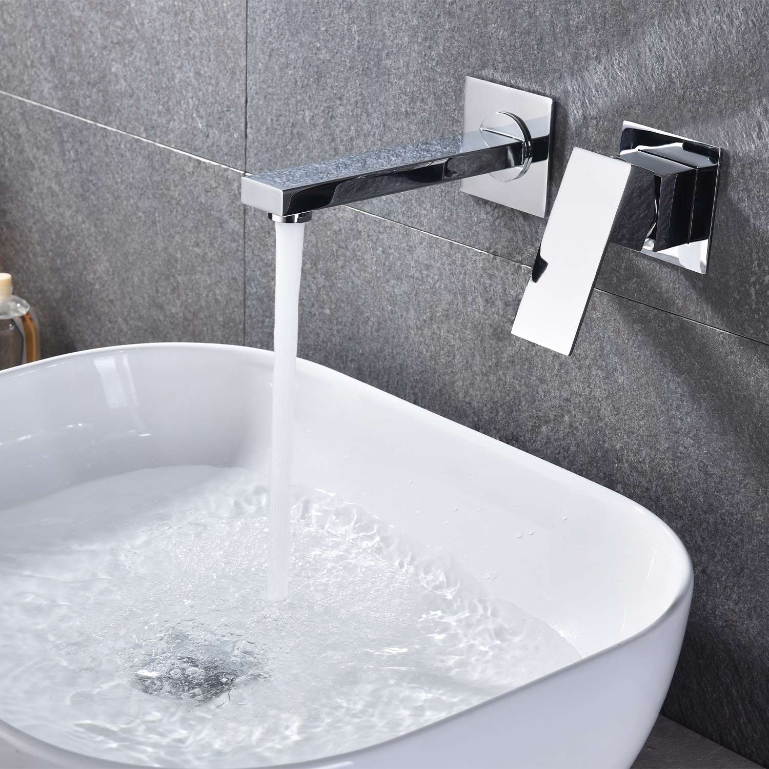 Grifo lavabo empotrado sky bath cromo inox s304 serie thunder