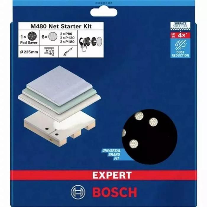 Accesorios Bosch 2608901667 rejilla de lijado para lijadora de paneles de y