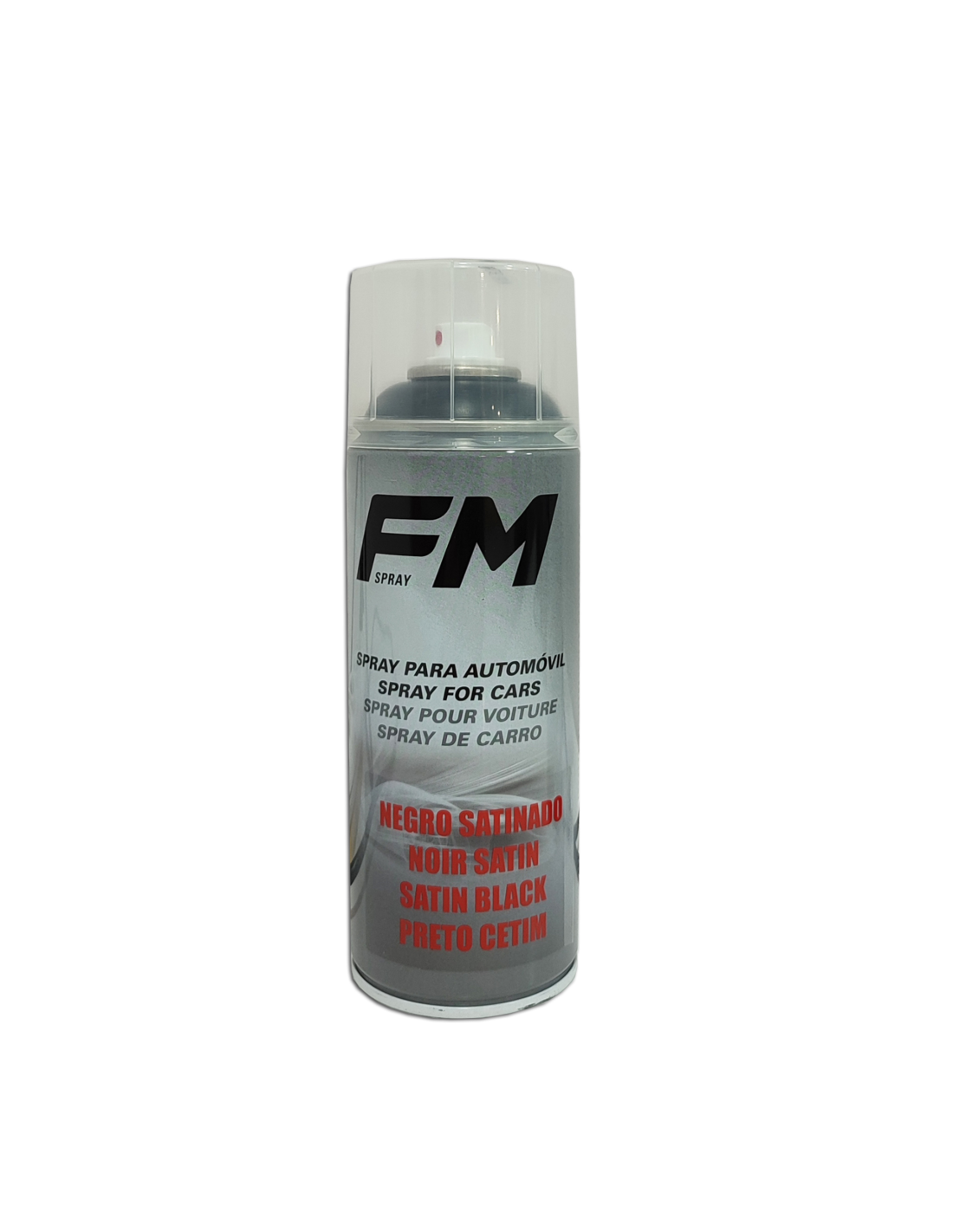 Spray acrilico auto negro satinado 9005 fm 400 ml