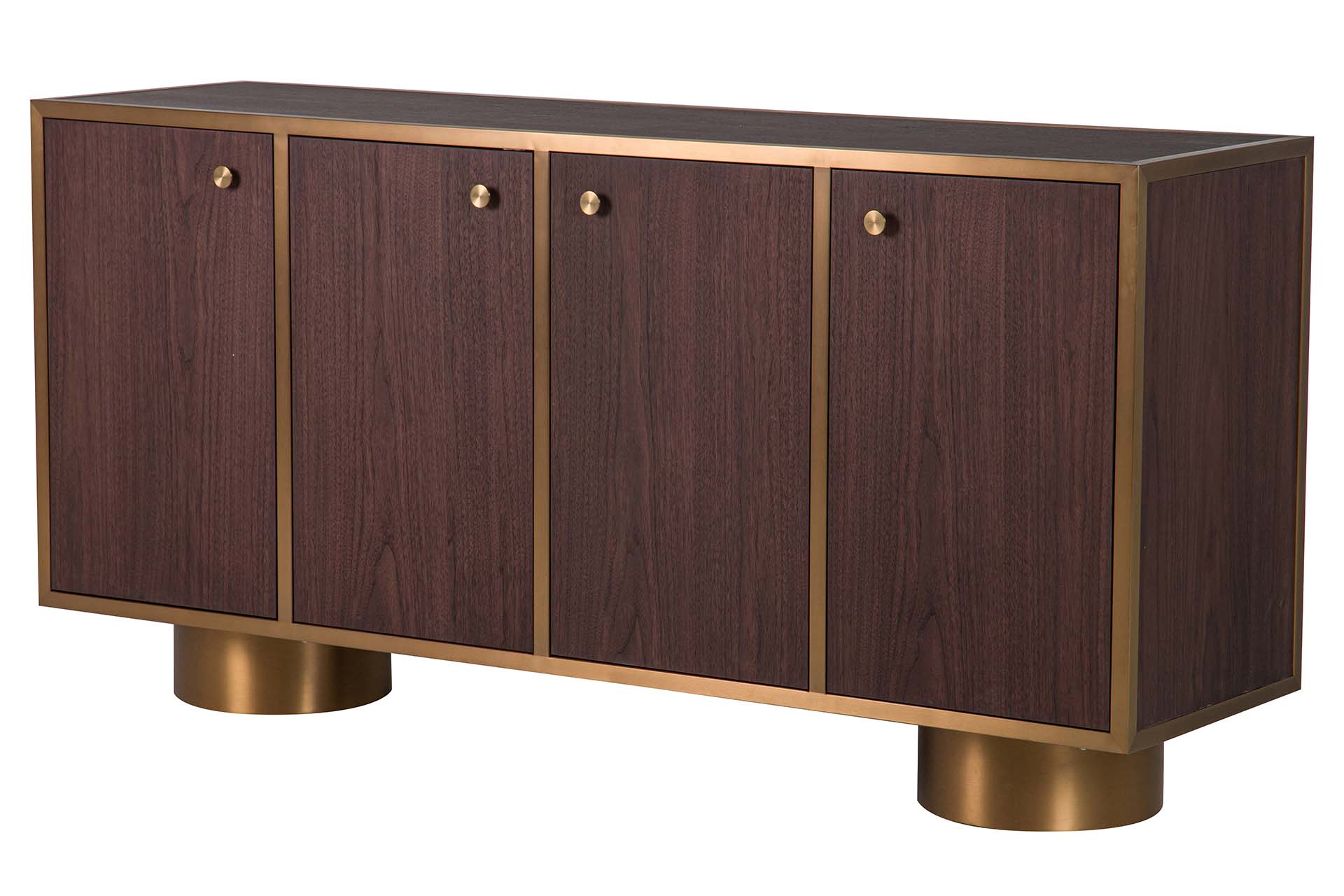 Aparador mdf aceron inox. Noblesse 180x50x90cm