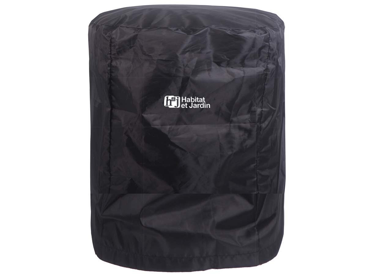Funda para barbacoa "joya 2" - dia.47 x 80 cm - negro