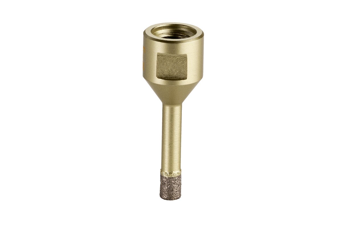 Metabo corona de perforación diamantada para azulejos "dry", 8 mm, m14