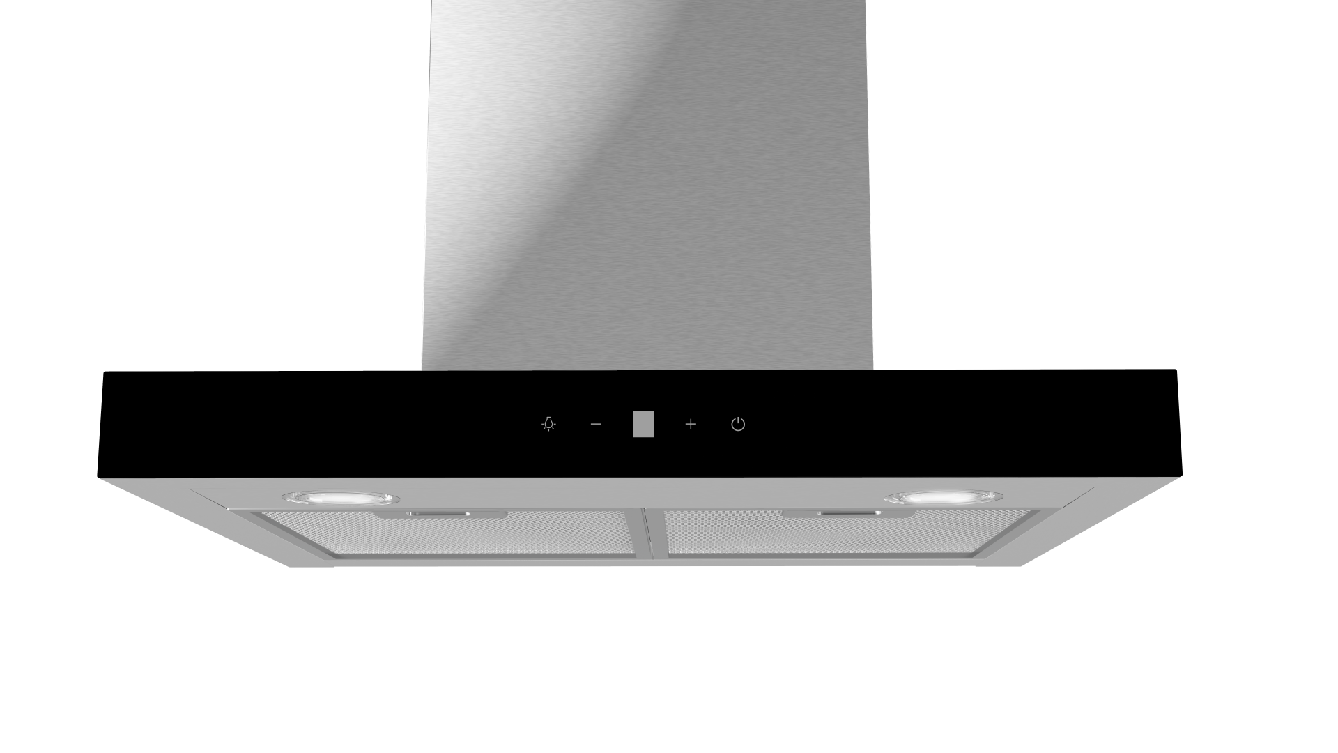 Midea mh60b4300b-es - campana decorativa de pared 60 cm clase c