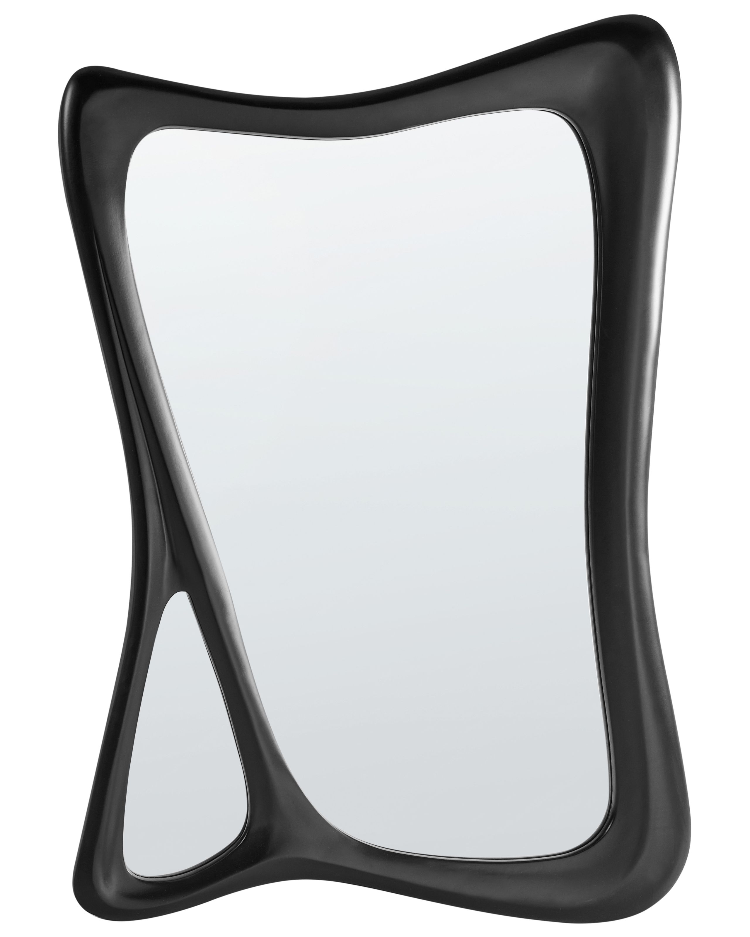 Espejo de pared lanester 70 cm 100 cm negro