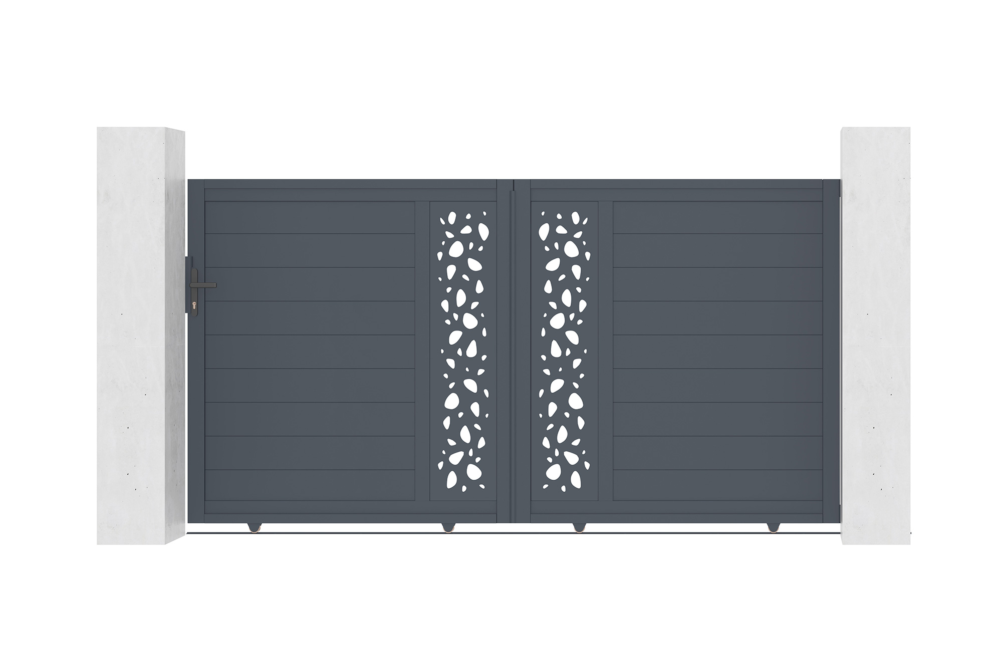 Pack puerta corredera automática 3m sunny a.160cm + motor tanker c600