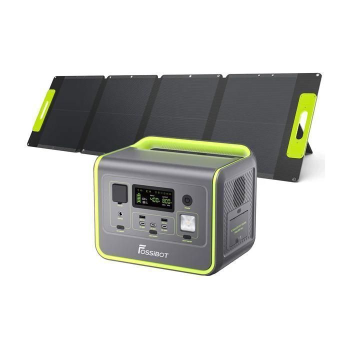 Fossibot - estación eléctrica portátil - 2048wh - 2400w con bluetooth