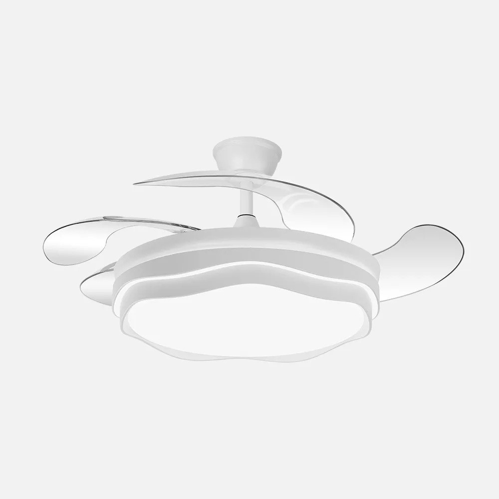 Ventilador de techo nasim blanco cct regulable 50cm